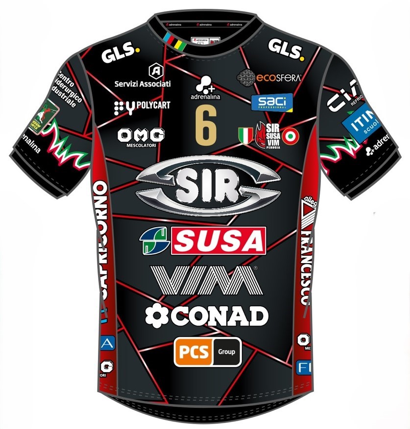 MAGLIA COPPA NERA FRONTE